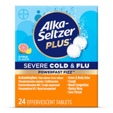 Alka-Seltzer Plus Severe Cold Sparkling Original Powerfast Fizz Effervescent