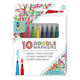 Bright Stripes Doodle Markers
