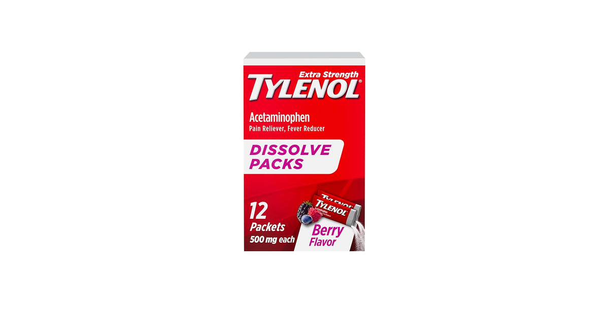 Tylenol Extra Strength Dissolve Packs