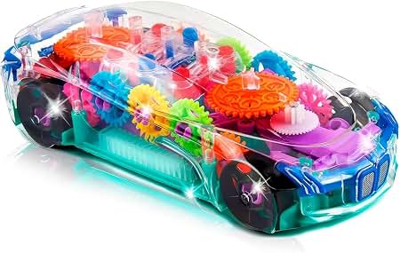 ArtCreativity Transparent Light Up Car