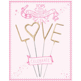 TOPS Malibu LOVE Sparkle Light