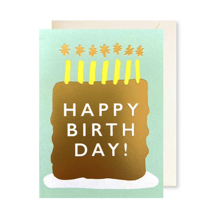 J Falkner Birthday Card
