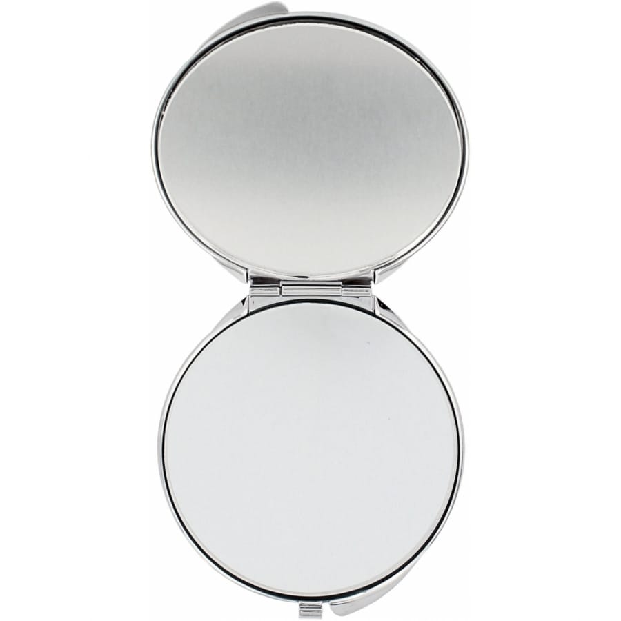 Janeke Large Silver Compact Round Mirror