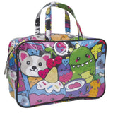 iscream 'Ice Cream Cuties' 12.25" x 8.25" Double Handle Bold Print Zippered Cosmetic Bag