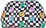 iscream 12.25 " x 8.25 " Nylon Double Handle Zippered Cosmetic Bag