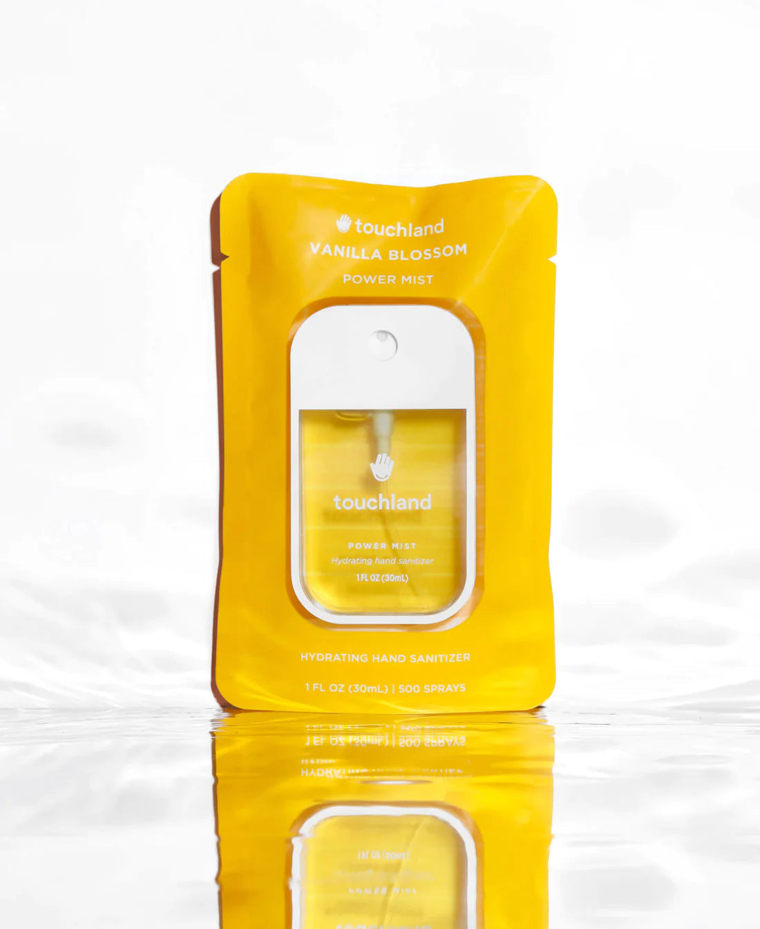 Desinfectante de manos hidratante en spray Power Mist Vainilla de Touchland