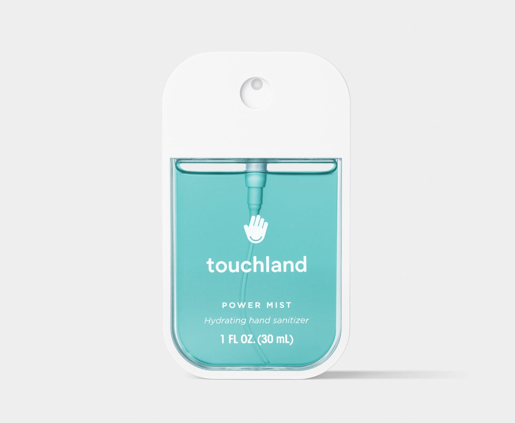 Desinfectante de manos hidratante Touchland Power Mist Sándalo Azul