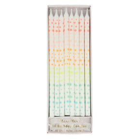 Meri Meri Star Pattern Candles