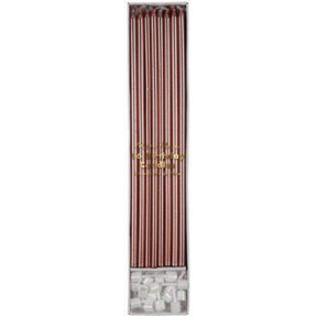 Meri Meri Rose Gold Long Candles