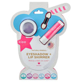 Natural mineral eyeshadow plus lip shimmer