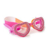 Bling2O Go Red Swim Googles