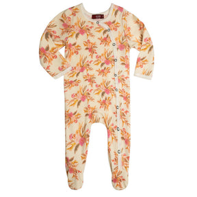 Milkbarn S/s Romper 3-6M Rose Floral