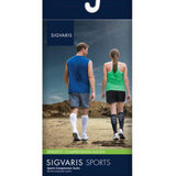 SIGVARIS Men's & Women's 401 Athletic Recovery Calf High Socks 15-20mmHg