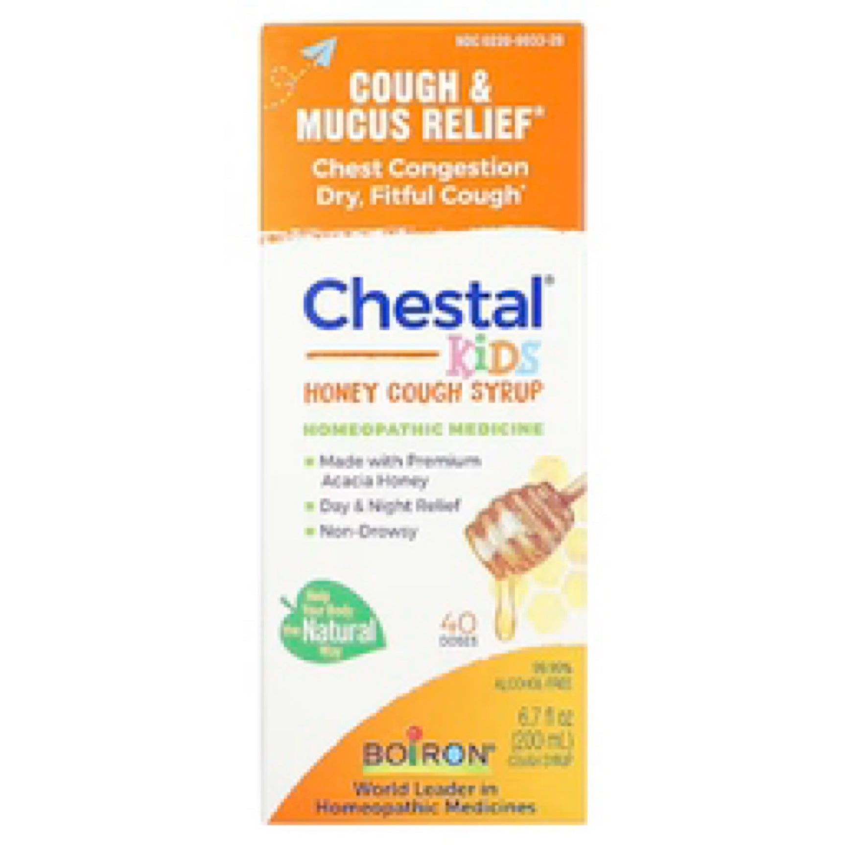 Boiron Children's Chestal Honey Cough Syrup