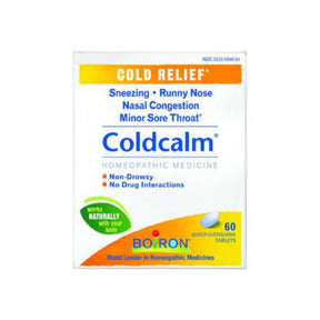 Boiron Coldcalm Cold Relief Quick Dissolving Tablets-60 ct