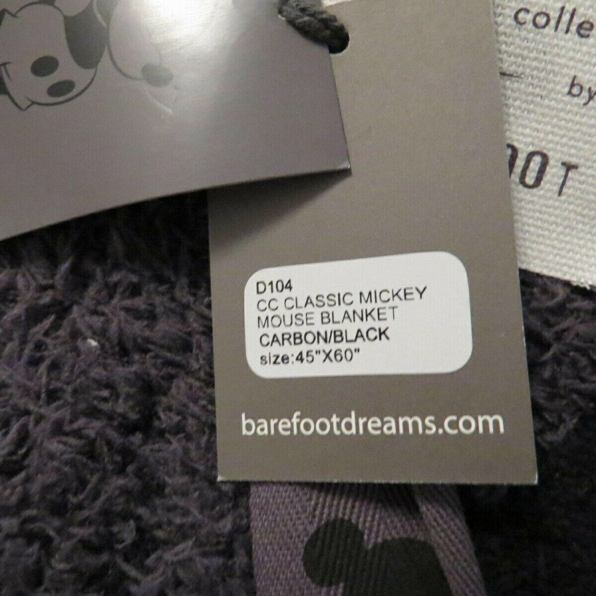 Barefoot Dreams CozyChic Classic Disney Logo Throw