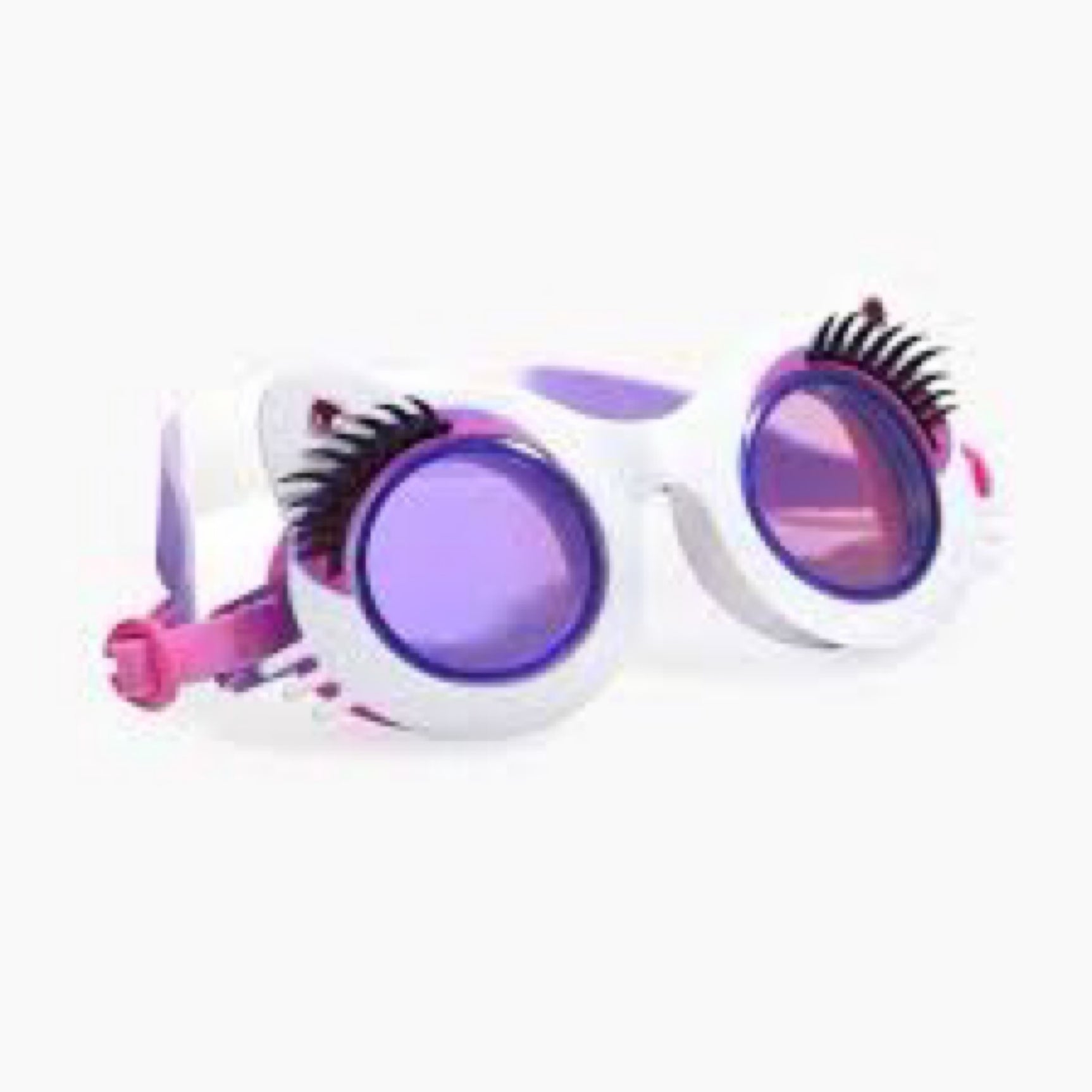 Bling2Go Bling2o swin goggles whiskers white