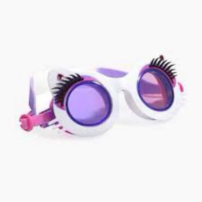 Bling2Go Bling2o swin goggles whiskers white