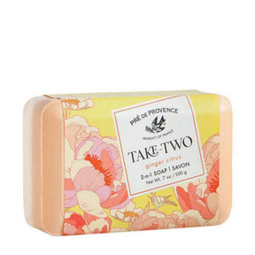 Pre de Provence take two Ginger citrus soap