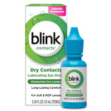 Blink contacts dry contacts lubricating eye drops
