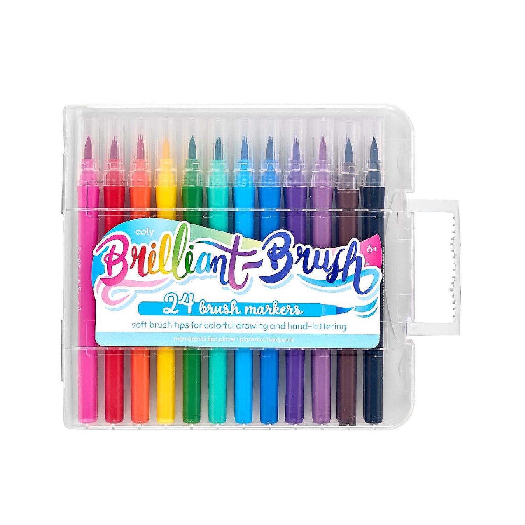 Ooly Brilliant Brush 24 brush markers