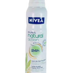 NIVEA pure & natural action 24h