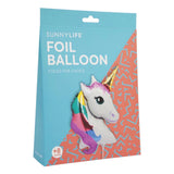 SUNNY LIFE FOIL BALLOON UNICORN