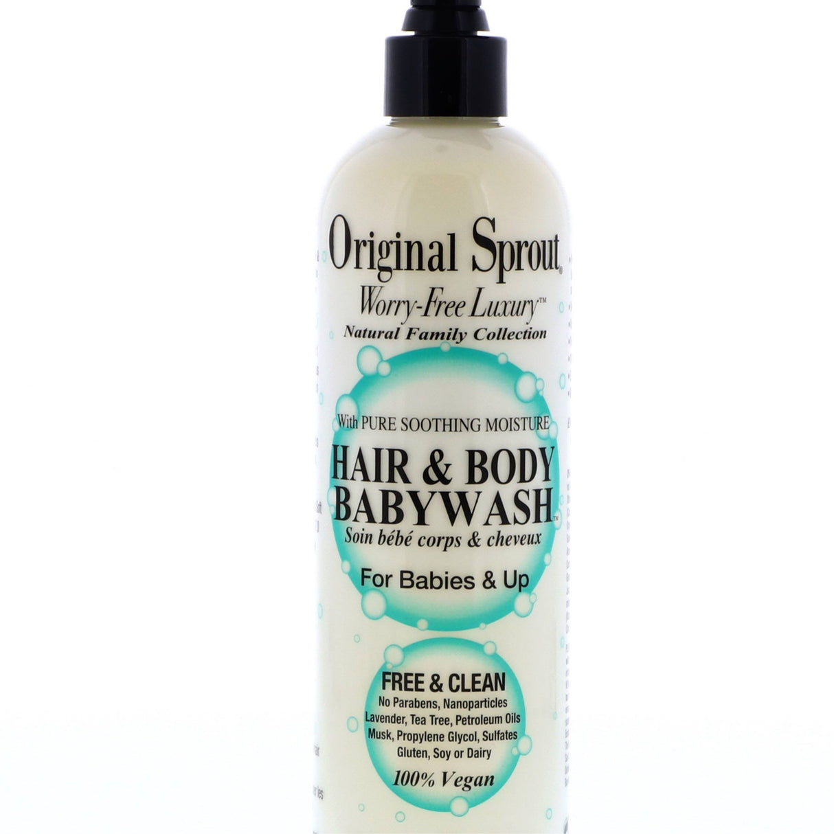 Original Sprout hair & body babywash 32oz