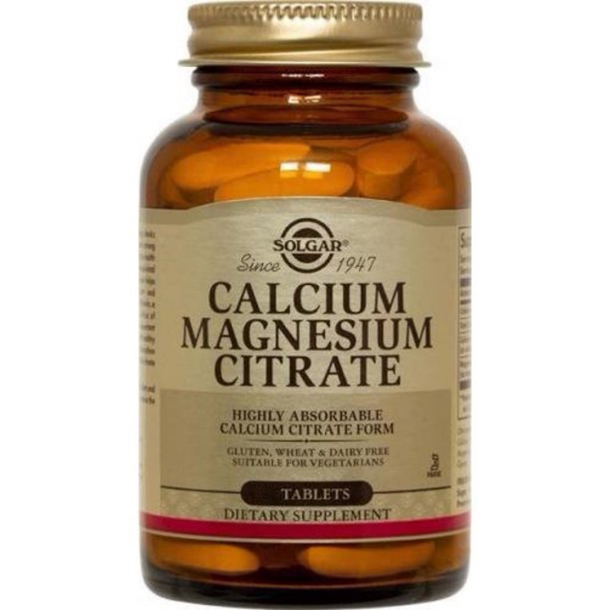 SOLGAR calcium magnesium citrate