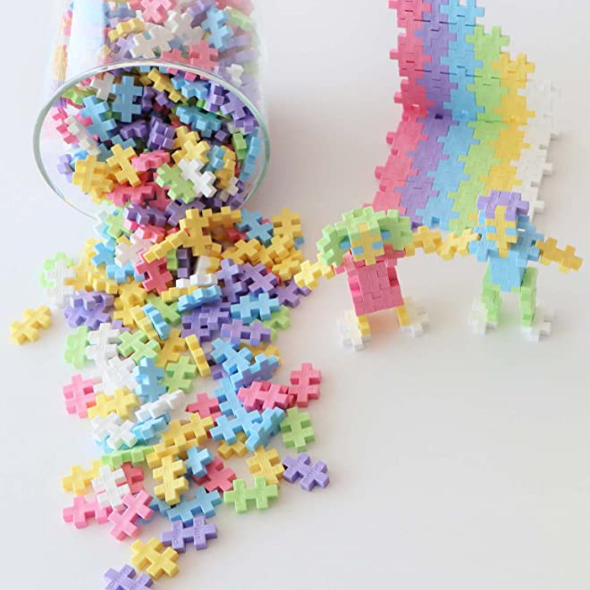 Plus plus pastel puzzle