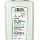Bigelow village perfumer Rosemary mint body lotion