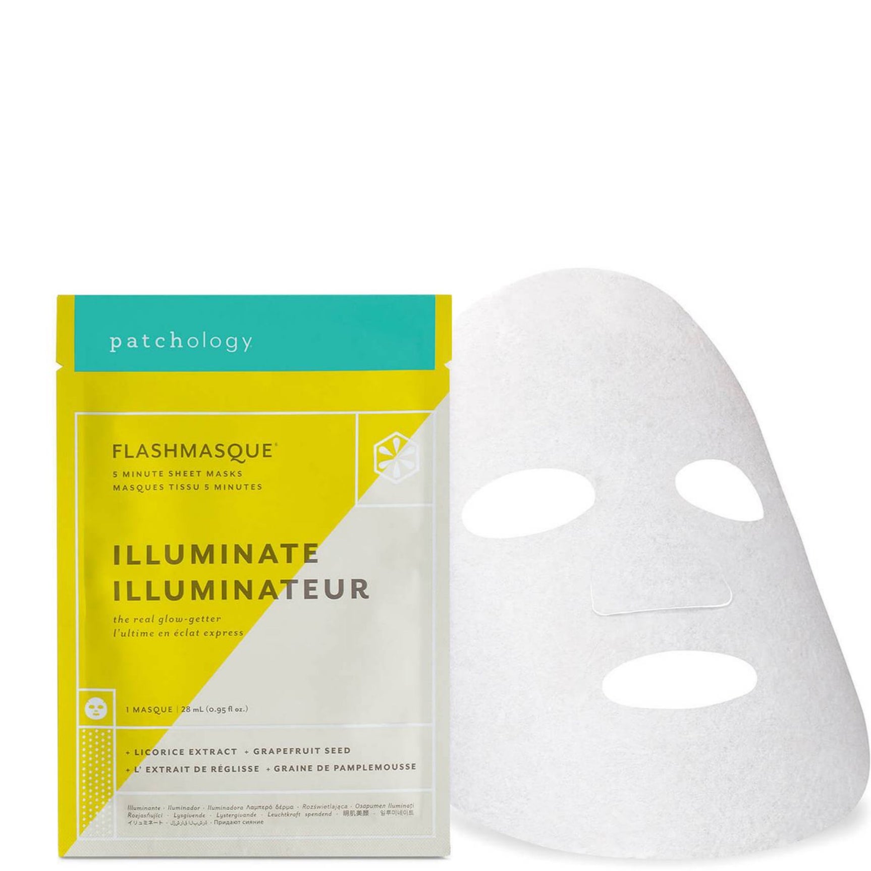 Patchology Flashmasque Illuminate Facial Sheets