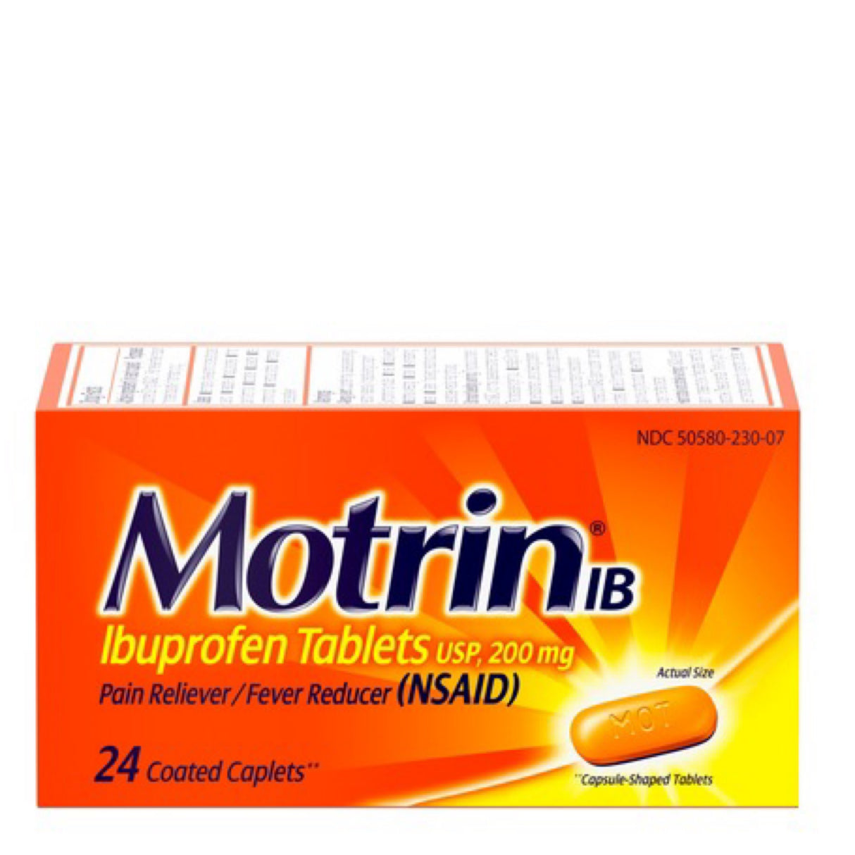 MOTRIN IB 24 tablets