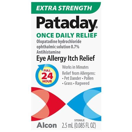 Pataday Once Daily Extra Strength Eye Care Allergy Relief Eye Drops