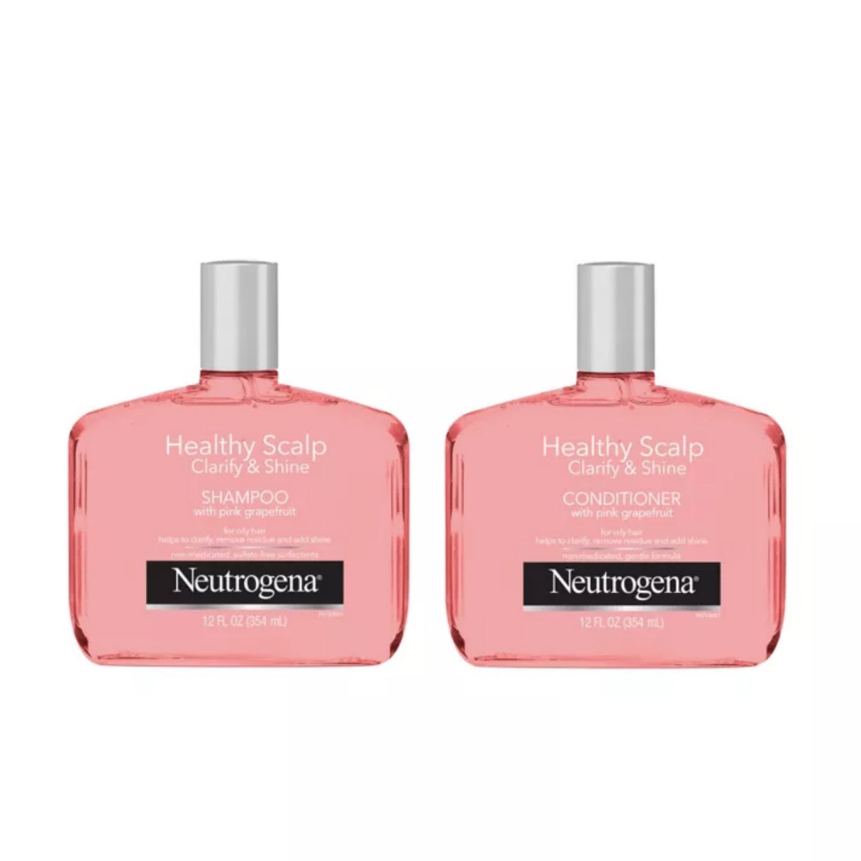 Neutrogena Healthy Scalp Clarify & Shine Conditioner with pink grapefruit