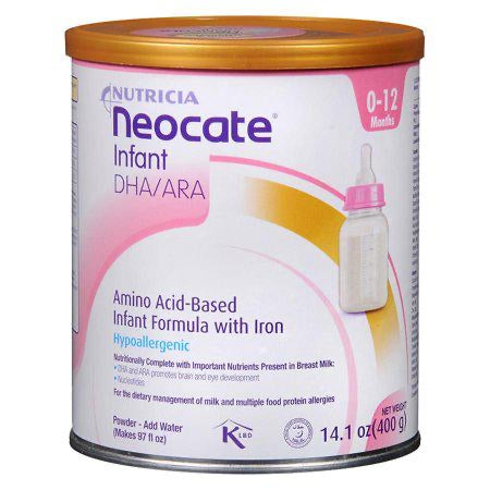 Neocate Infant Formula Powder with DHA and Ara, Hypoallergenic