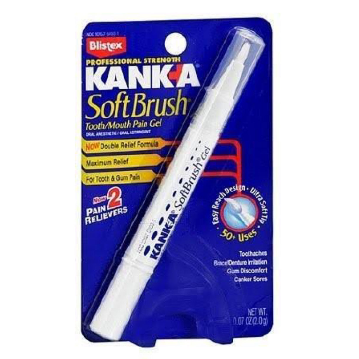 Kanka SoftBrush Tooth & Gum Pain Gel