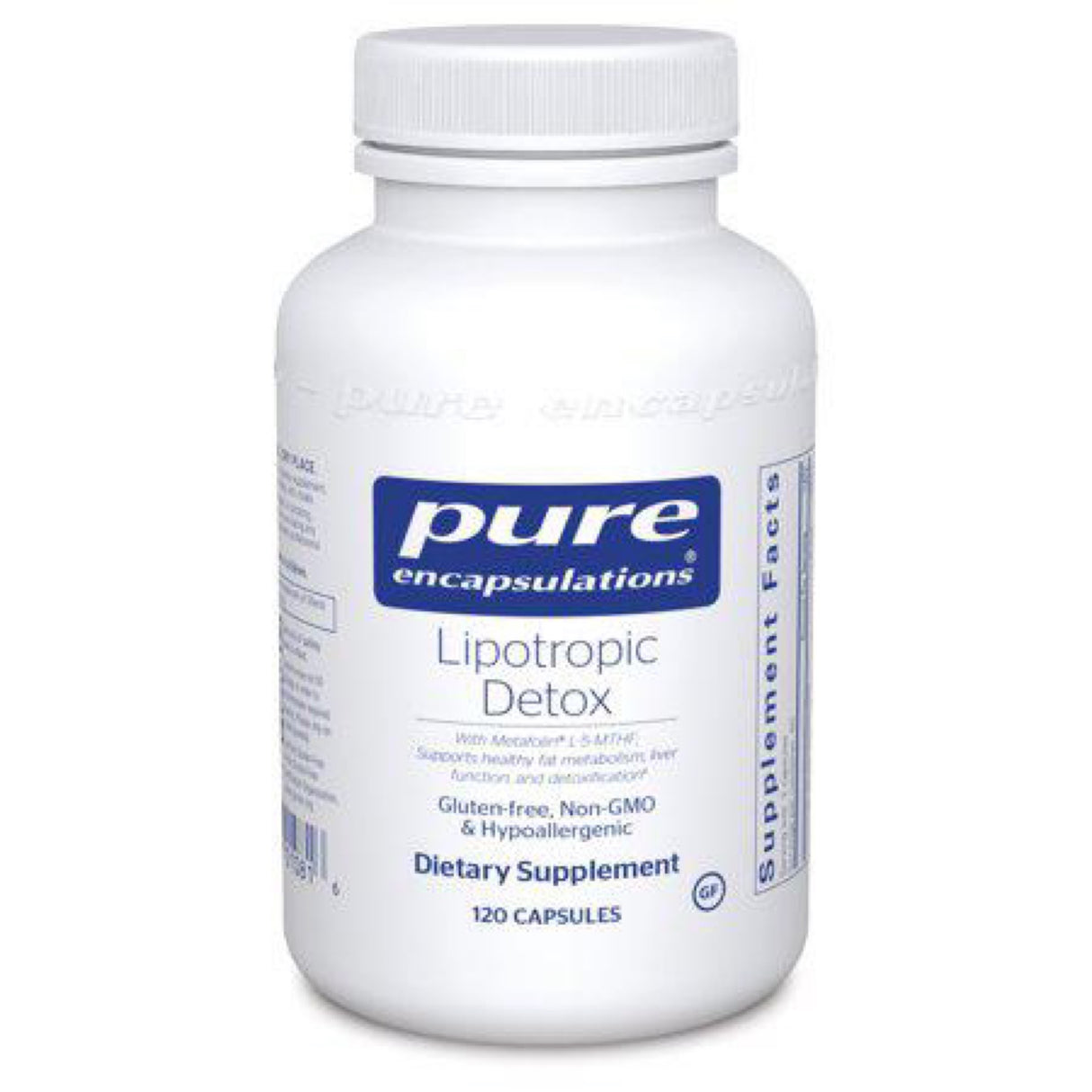 Pure ENCapsulations Lipotropic Detox | Hypoallergenic Supplement Supports Liver Function and Detoxification | 120 Capsules