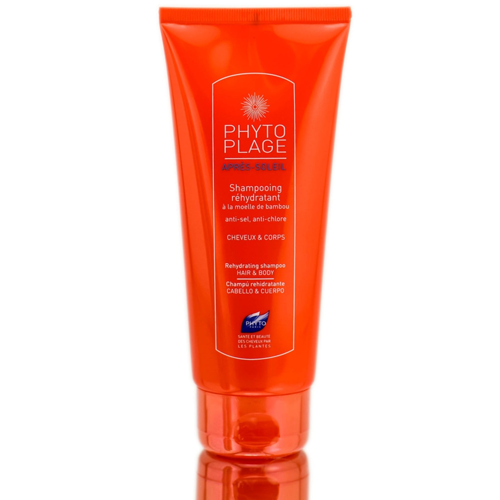Phyto plage Re-hydrating shampoo hair and body