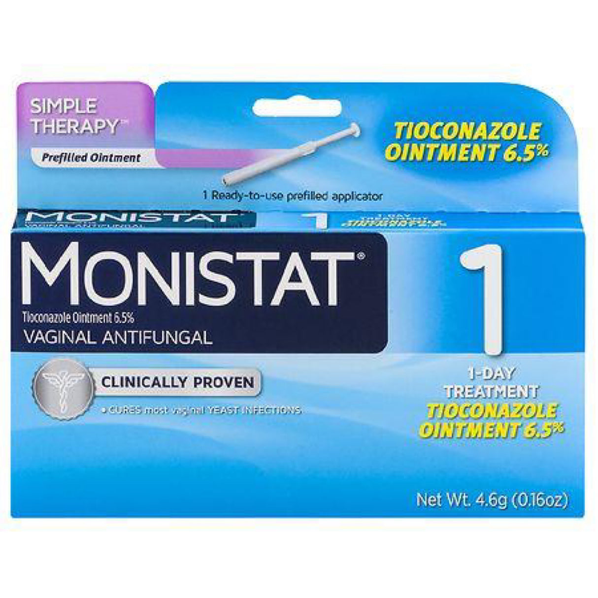Monistat 1-Dose Yeast Infection Treatment for Women