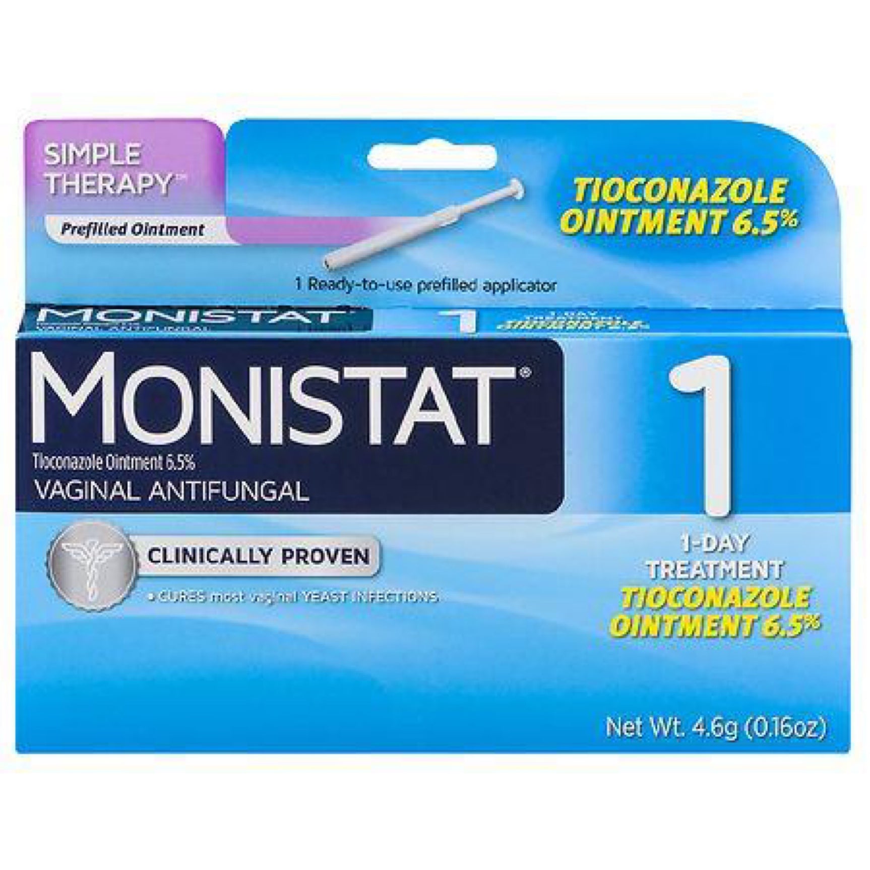 Monistat 1-Dose Yeast Infection Treatment for Women