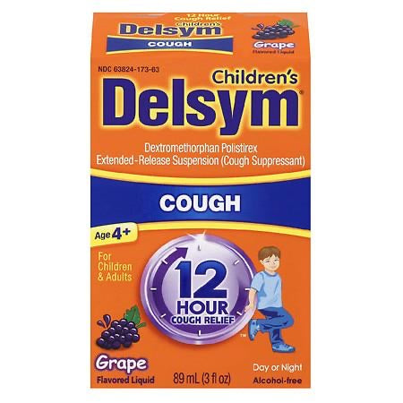 Delsym Children's 12-Hour Grape Flavored Liquid Cough Relief