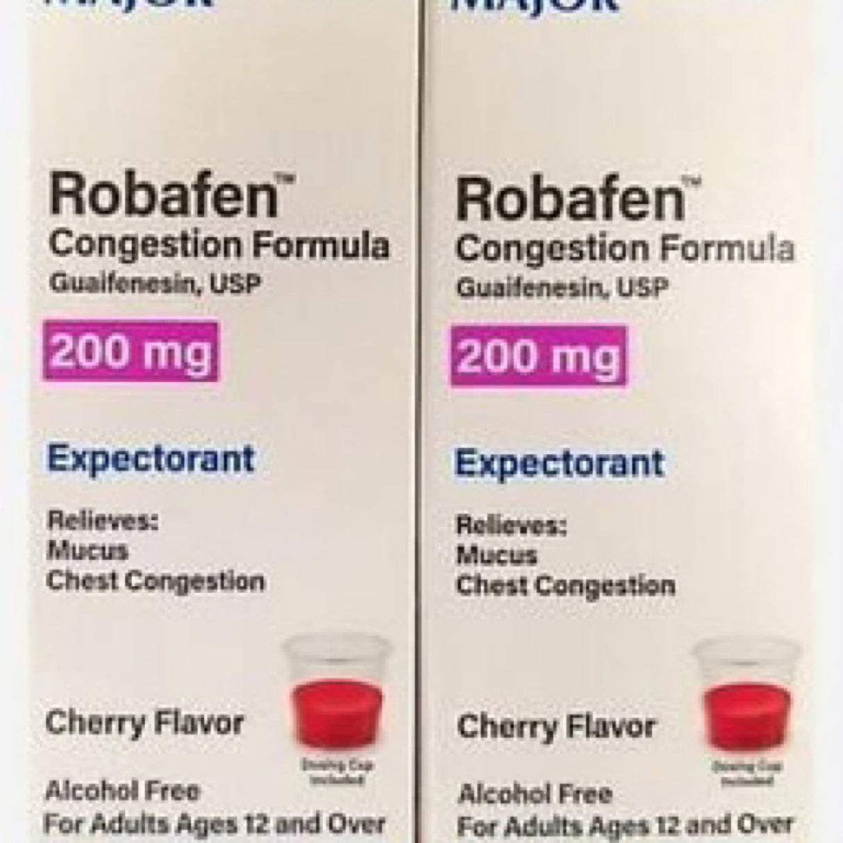 Robafen Guaifenesin Mucus Expectorant Syrup 4oz