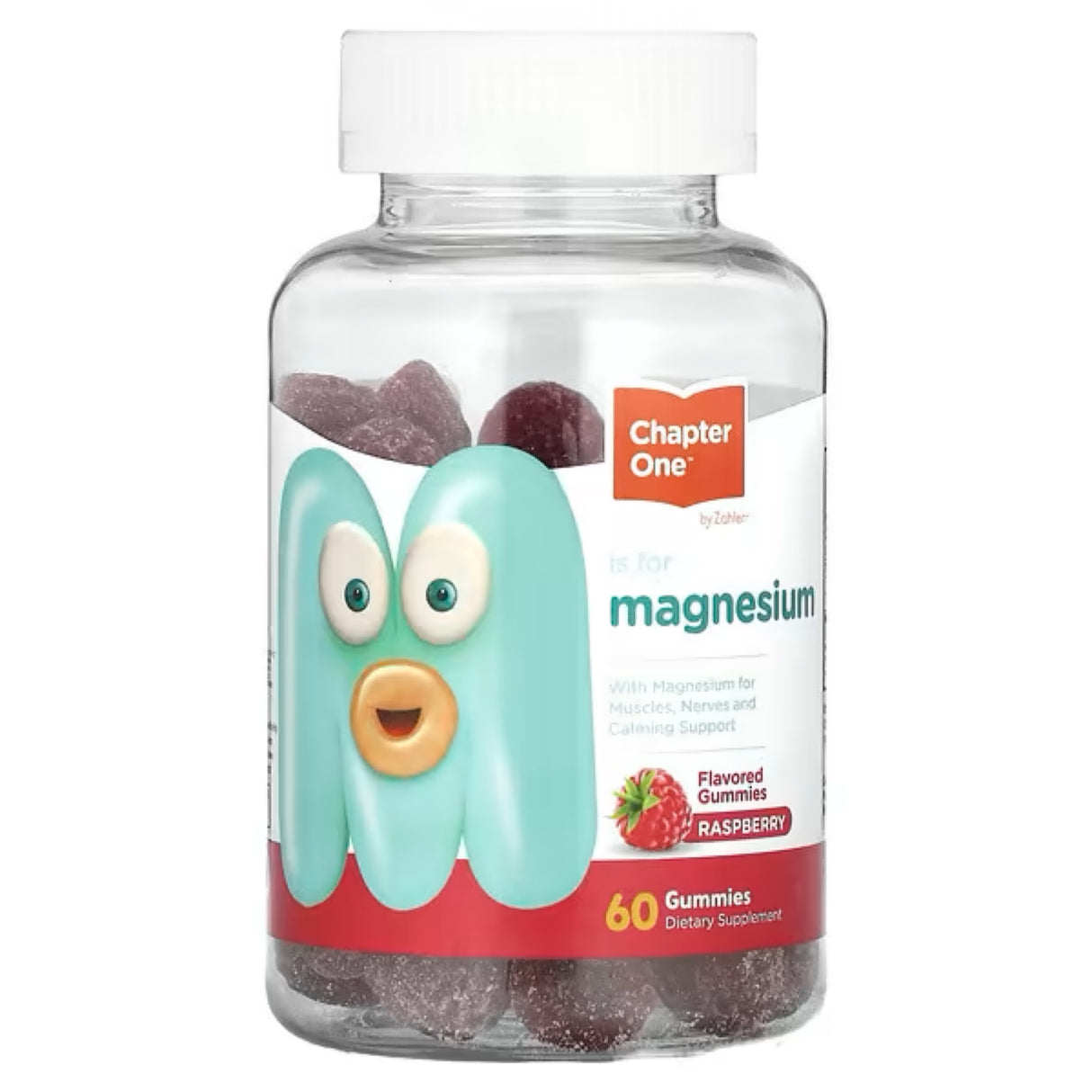 Chapter One Raspberry Flavored Magnesium for Kids