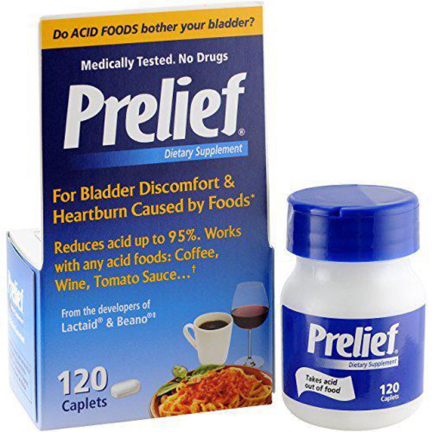 Prelief Acid Reducer Dietary Supplement