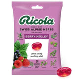 Ricola Berry Medley Bag | Cough Suppressant Throat Drops | Naturally Soothing Long-Lasting Relief