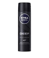 Nivea Men Deep Black Carbon Darkwood Anti-Perspirant Spray Deodorant