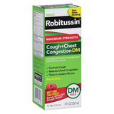 Robitussin Max Strength Cough and Congestion DM Non-Drowsy Liquid Medicine oz