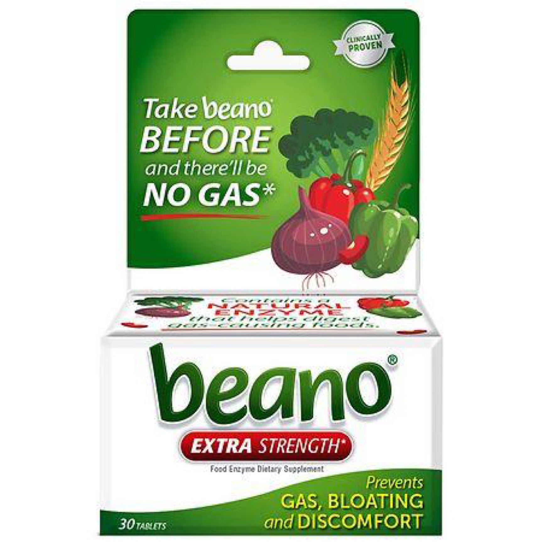 Beano Extra Strength Prevention & Digestive Enzyme Supplement