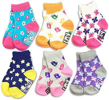 Me In Mind Baby Girl 6-Pair Socks Gift Set - Breezy